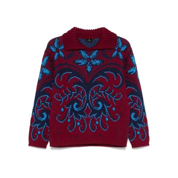 ETRO Handbags - Etro Women Patterned Wool Sweater